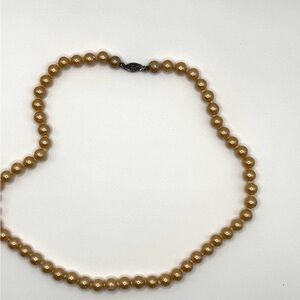 Vintage faux pearl necklace